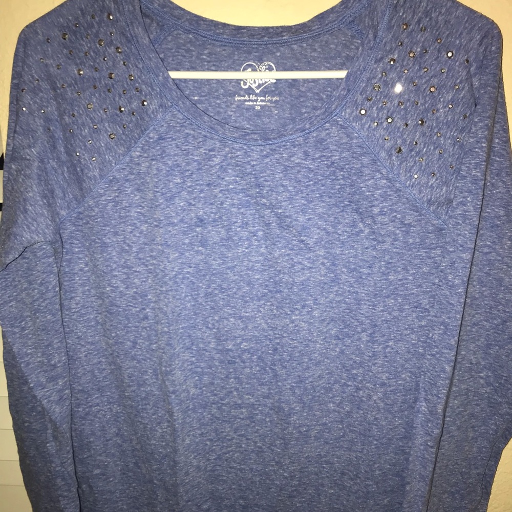 2/$25 Blue longsleeve